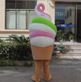 custom ice cream mascot costume