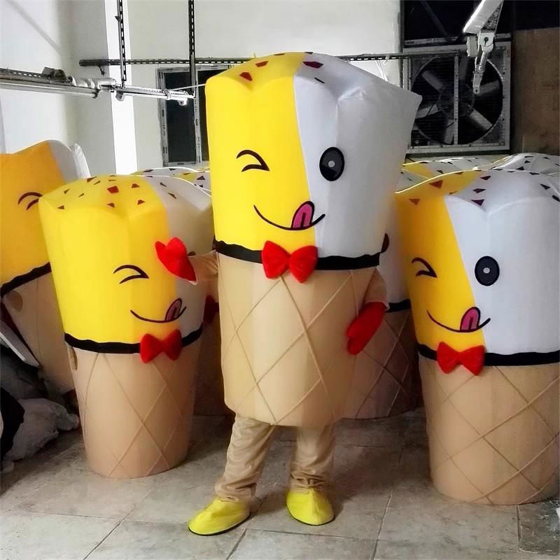 custom ice cream mascot costume sweet cone masot