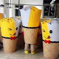 custom ice cream mascot costume sweet cone masot