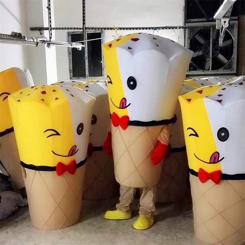 custom ice cream mascot costume sweet cone masot 4