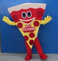 pizza slice mascot custom pizza mascot costume adult