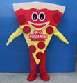 pizza slice mascot custom pizza mascot costume adult