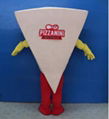 pizza slice mascot custom pizza mascot costume adult