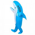 shark inflatable costume shark costume 