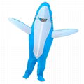 shark inflatable costume shark costume 