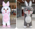 adult inflatable plush mascot costume inflatable furry rabbit bunny costume 5