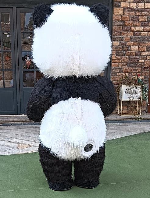 panda inflatable costume furry panda inflatable suits adults 3
