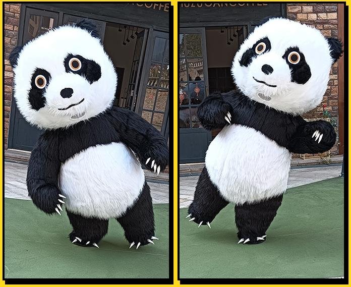 panda inflatable costume furry panda inflatable suits adults