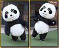 panda inflatable costume furry panda