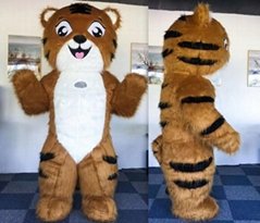 inflatable tiger mascot costume adult tiger costume