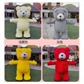 teddy bear costume bear inflatable