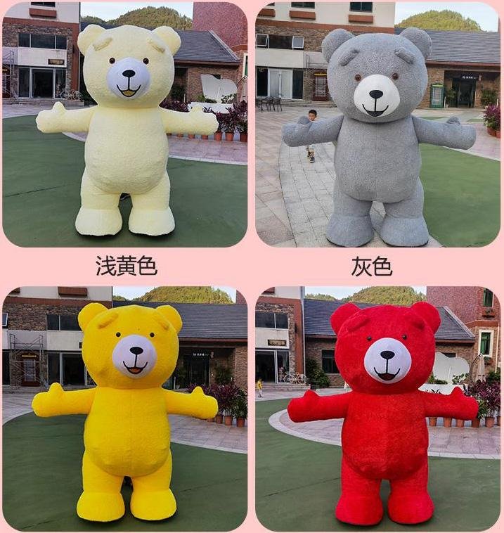teddy bear costume bear inflatable costume adult teddy bear costumes in 20 color 5
