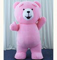 teddy bear costume man inflatable teddy bear mascot costume adult