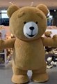 teddy bear costume man inflatable teddy bear mascot costume adult 2
