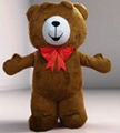 teddy bear costume man inflatable teddy bear mascot costume adult