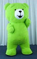 teddy bear costume man inflatable teddy bear mascot costume adult