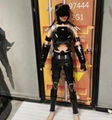 custom female warrior mecha costume ai