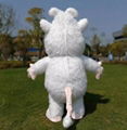 BoobaBuba inflatable costume white piggy inflatable costume