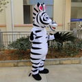 zebra mascot costume adult zebra costume