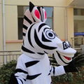 zebra mascot costume adult zebra costume