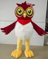 owl mascot costume adult owl mascot