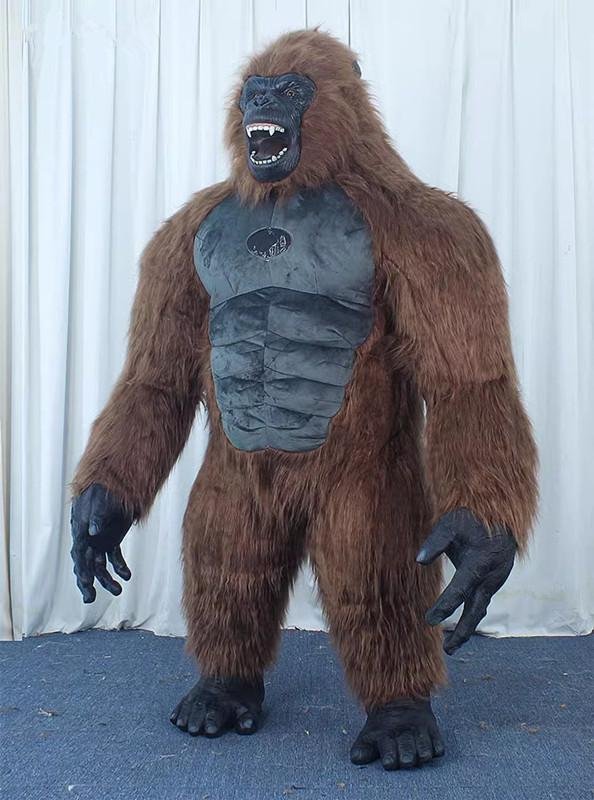 adult gorilla costume giant gorilla inflatable costume 4