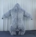 grey gorilla mascot costume giant inflatable gorilla costume 5