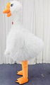 furry white goose mascot costume adult inflatable goose costume 2