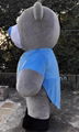 adult teddy bear inflatable costume 