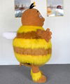 yellow bumble bee costume adult inflatable bee costume