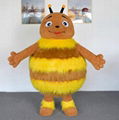 yellow bumble bee costume adult inflatable bee costume