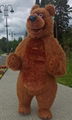 brown bear mascot costume adult bear inflatable costume 2