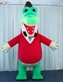 crocodile mascot costume adult crocodile inflatable costume 2