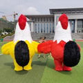 rooster mascot costume inflatable rooster costume