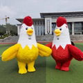 rooster mascot costume inflatable rooster costume