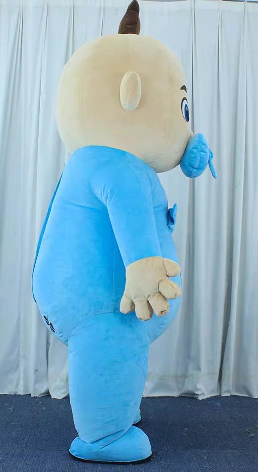 bady boy mascot costume adult inflatable baby boy costume INF 048 (China Manufacturer