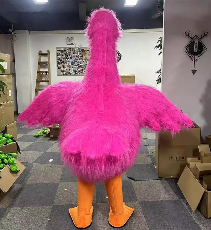 pink bird mascot costume adult bird inflatable costume 2