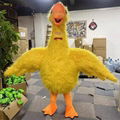 giant yellow bird costume inflatable costume bird costume