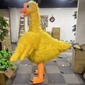 giant yellow bird costume inflatable costume bird costume