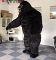 king kong costume inflatable gorilla costume for adult black colour 6
