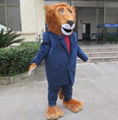 Mr lion mascot costume adult lion costume