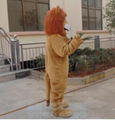 brown lion mascot costume adult lion costume