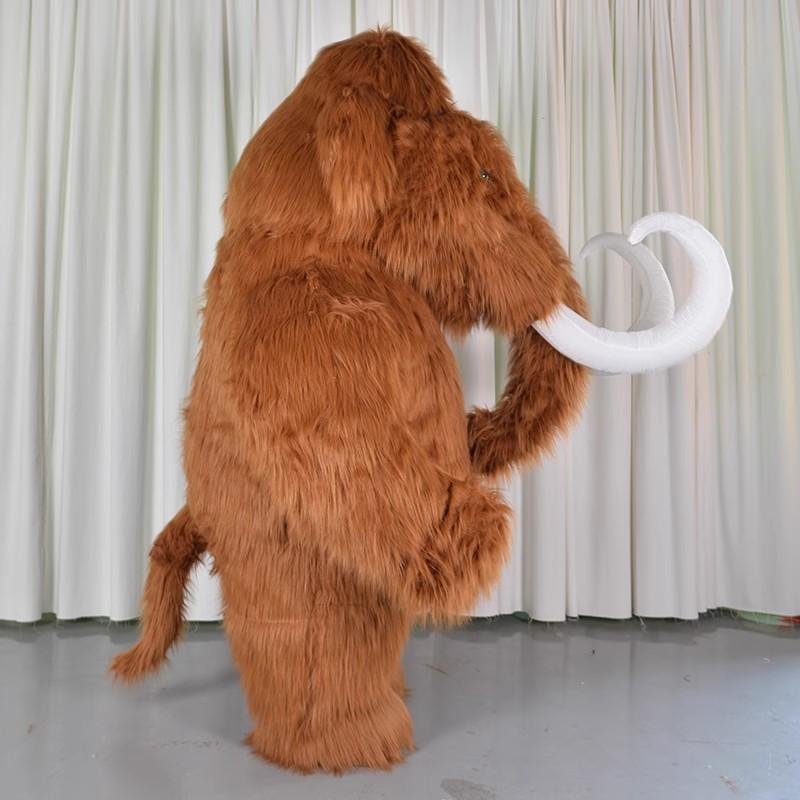 Mammuthus mascot costume adult inflatable Mammoth costume 3