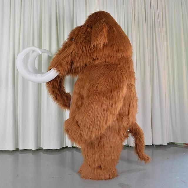 Mammuthus mascot costume adult inflatable Mammoth costume 4