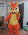 adult squirrel costume mascot squirrel