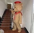 adult teddy bear mascot costume