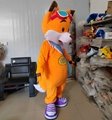 adult fox mascot costume custom fox mascot outfit