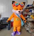 adult fox mascot costume custom fox mascot outfit 3