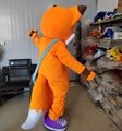 adult fox mascot costume custom fox mascot outfit 5