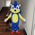 sonic the hedgehog mascot costume adult